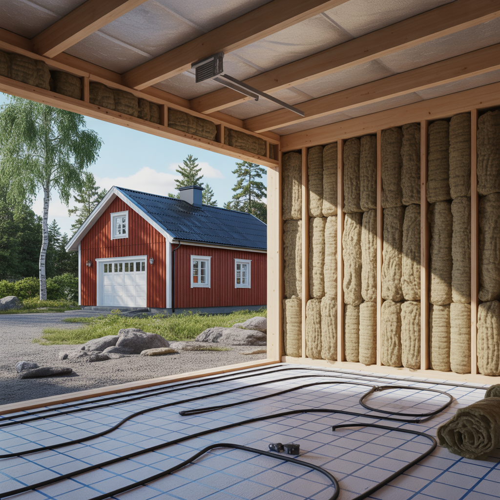gora om garage till boyta kostnad regler och isolering